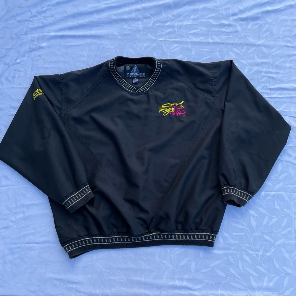 Vintage Sportsmaster Pull Over Embroidered Jacket